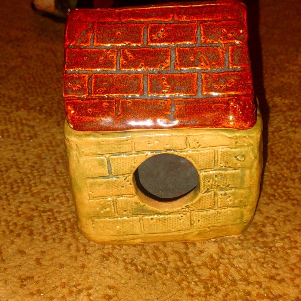 Handmade Ceramic Decorative bird house box